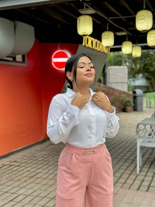 Bokless Straight cut Formal Pant || Ladies Formal Pant || Pink