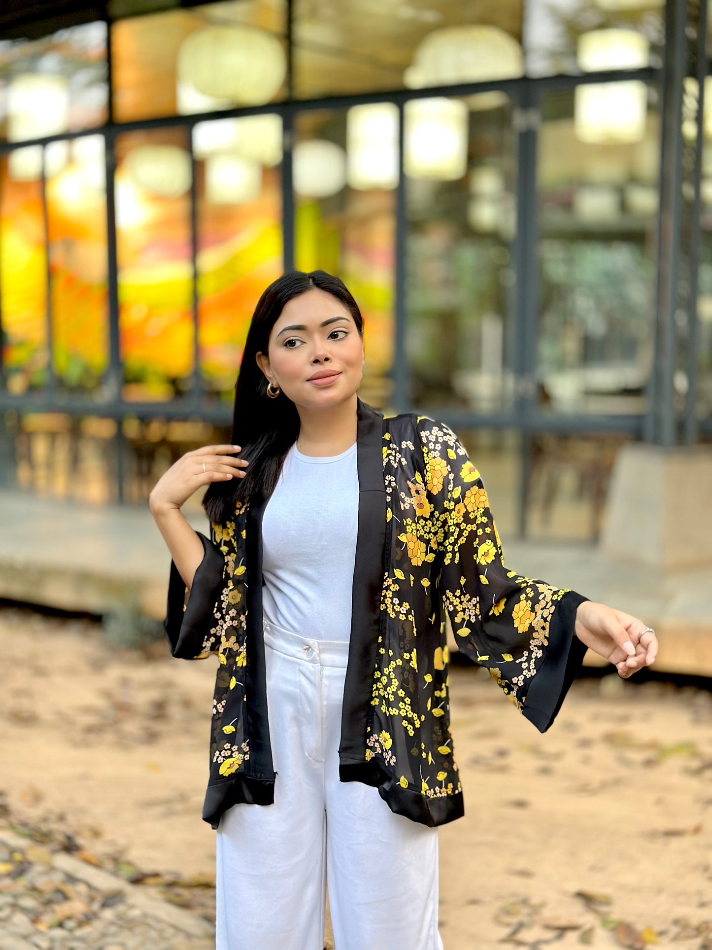 Short Kimono || Summer Wrap || Short Shrug || Short Koti