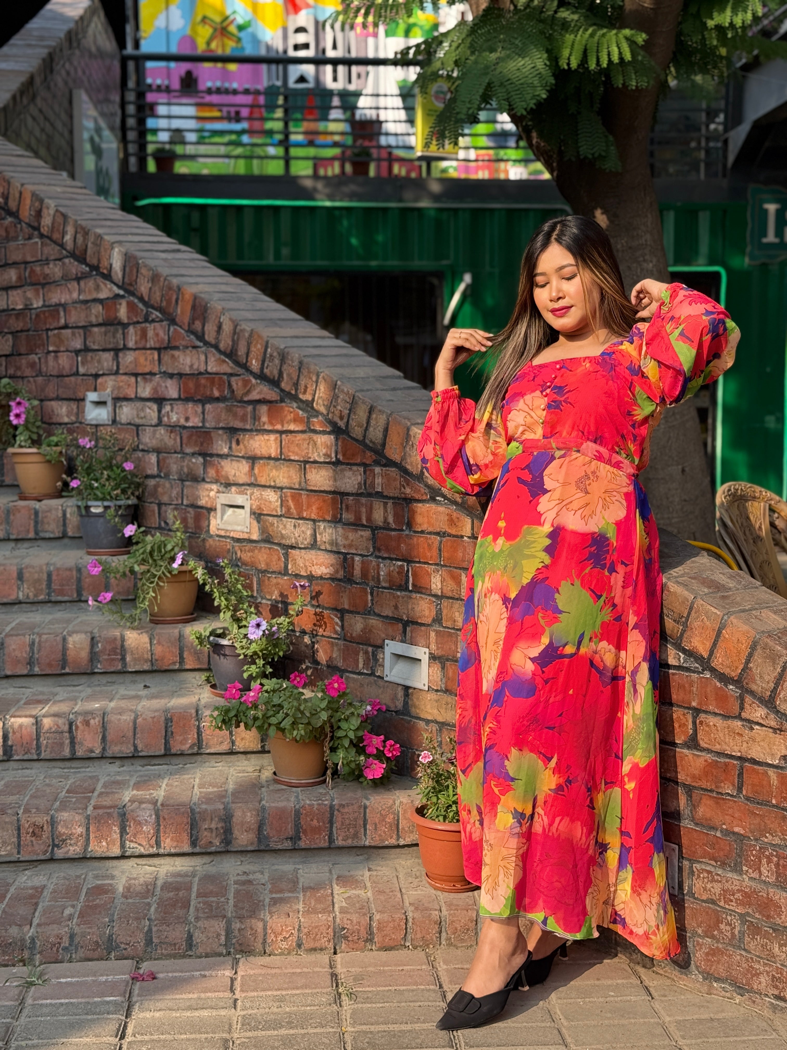 Ocean Gown || Long Beach Gown || Tour Gown || Multi