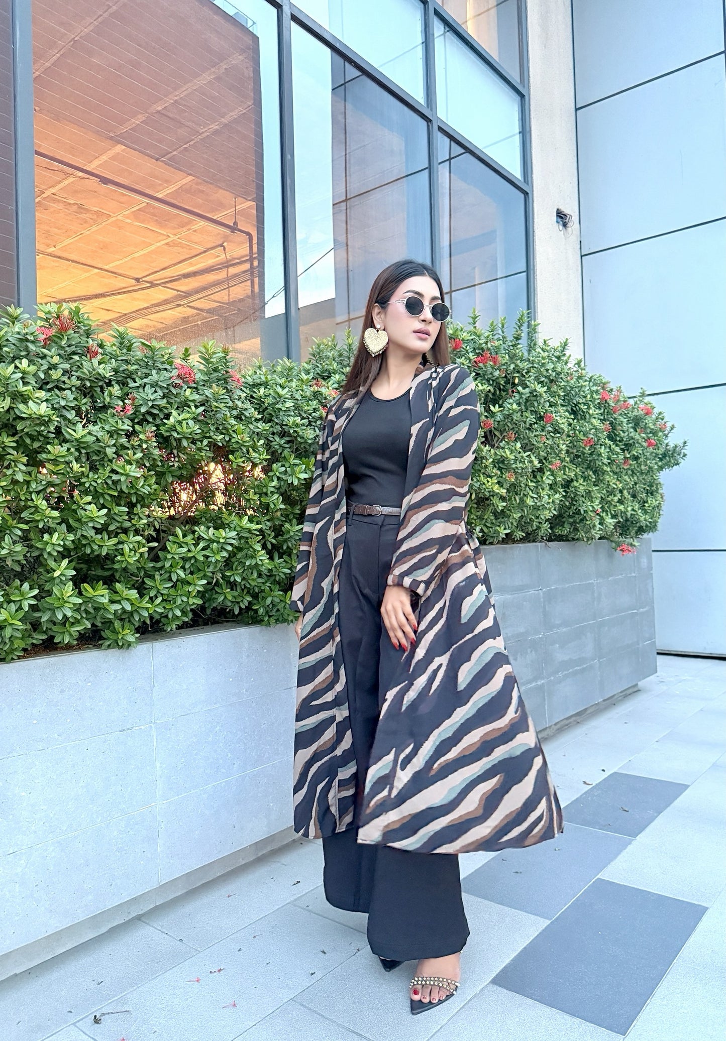 Ladies Long Shrug – Trendy Outerwear for Women || Rainbow 2