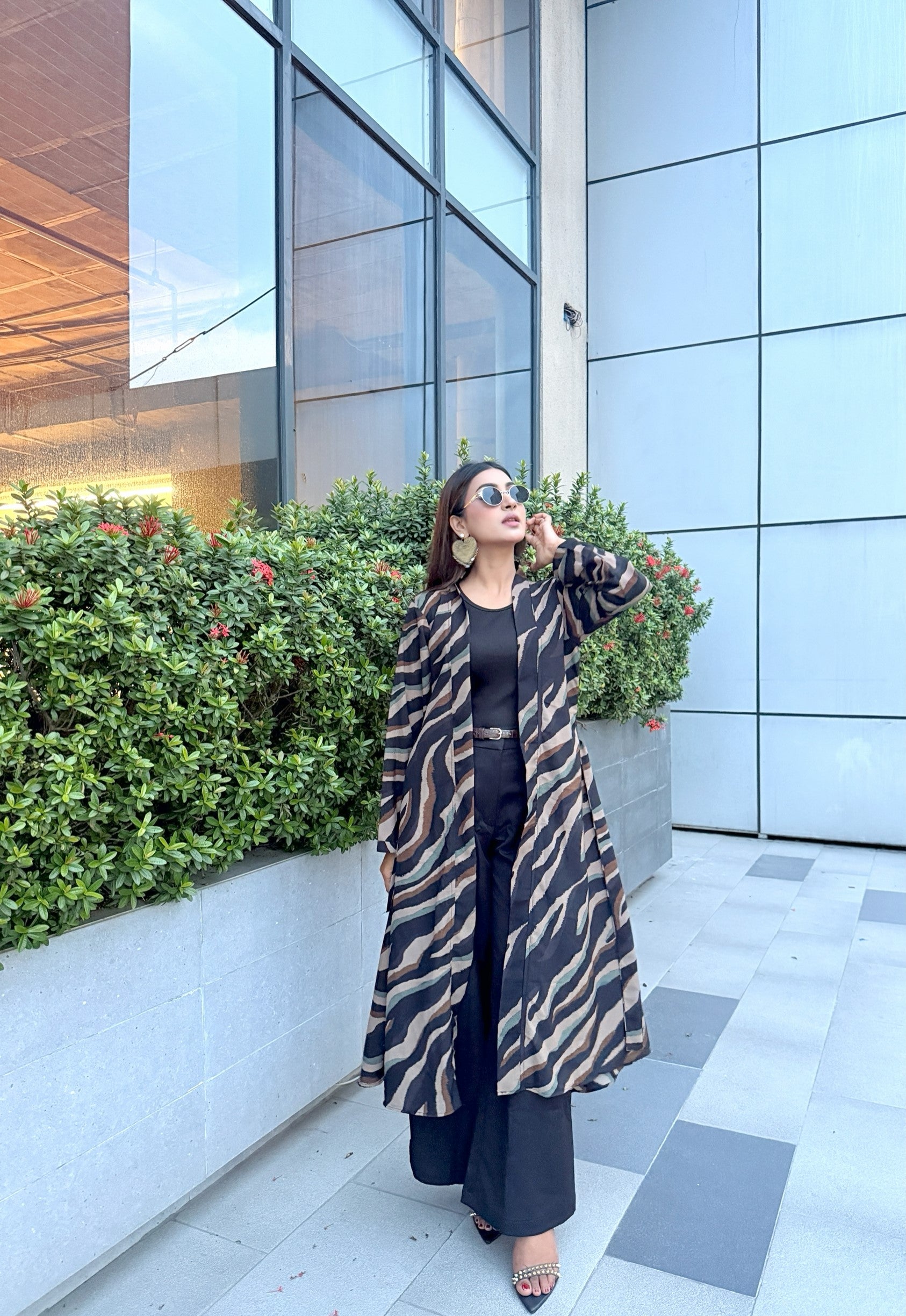 Ladies Long Shrug – Trendy Outerwear for Women || Rainbow