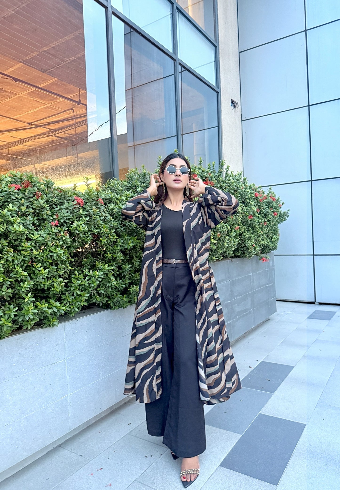 Ladies Long Shrug – Trendy Outerwear for Women || Rainbow 2