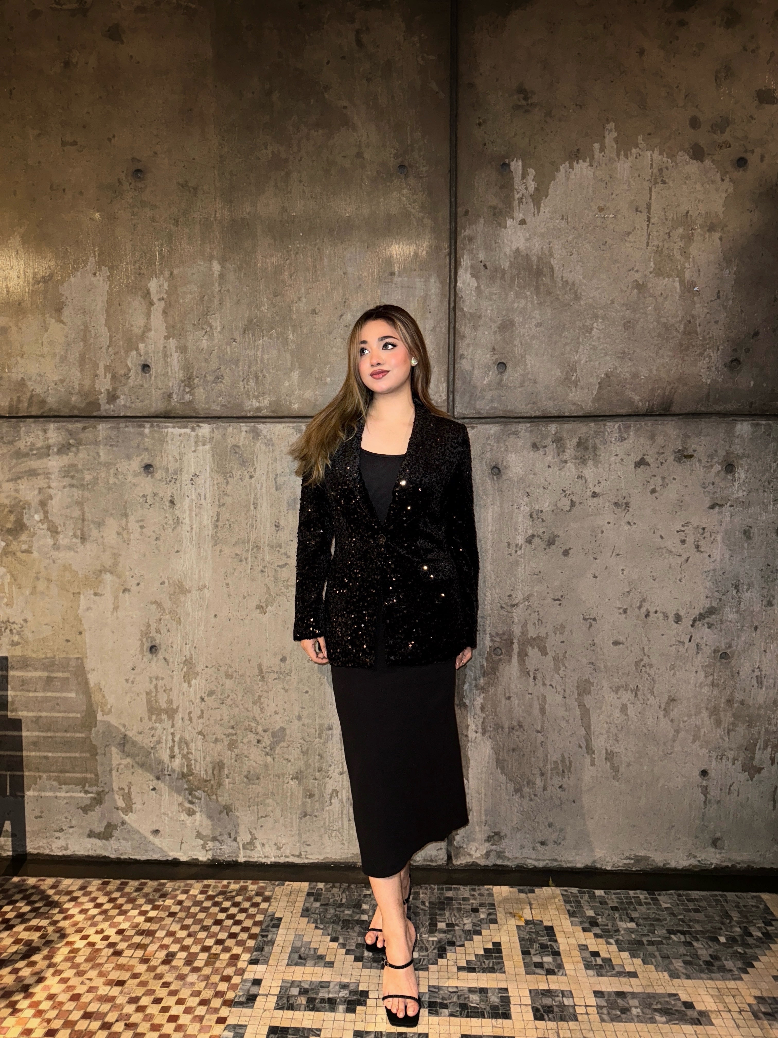 Ladies Party Blazer || Fashionable Party Blazer || Women Sequin Party Blazer