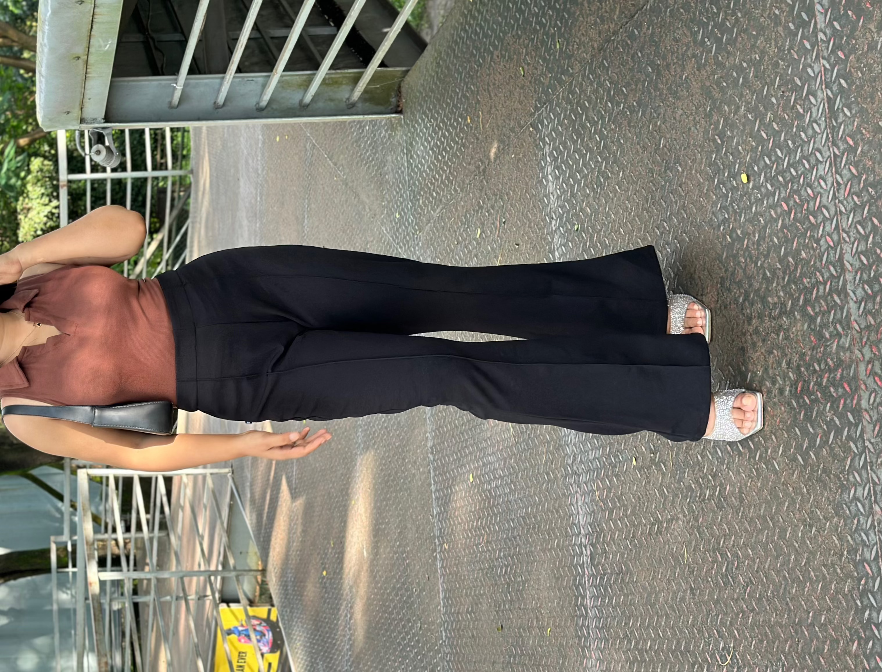 Flare Pants || Ladies Pant || Black