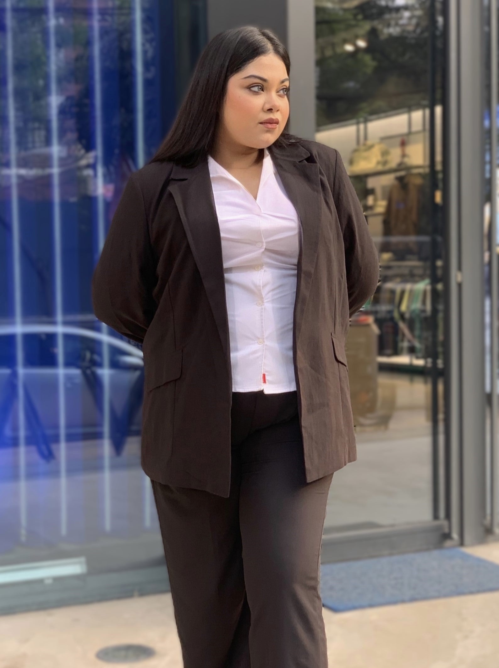 Ladies Regular Fit Formal Blazer | Women’s Blazer | Black