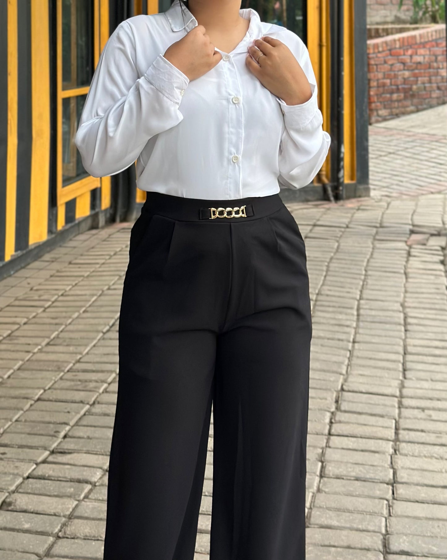 Bokless Straight cut Formal Pant || Ladies Formal Pant || Black