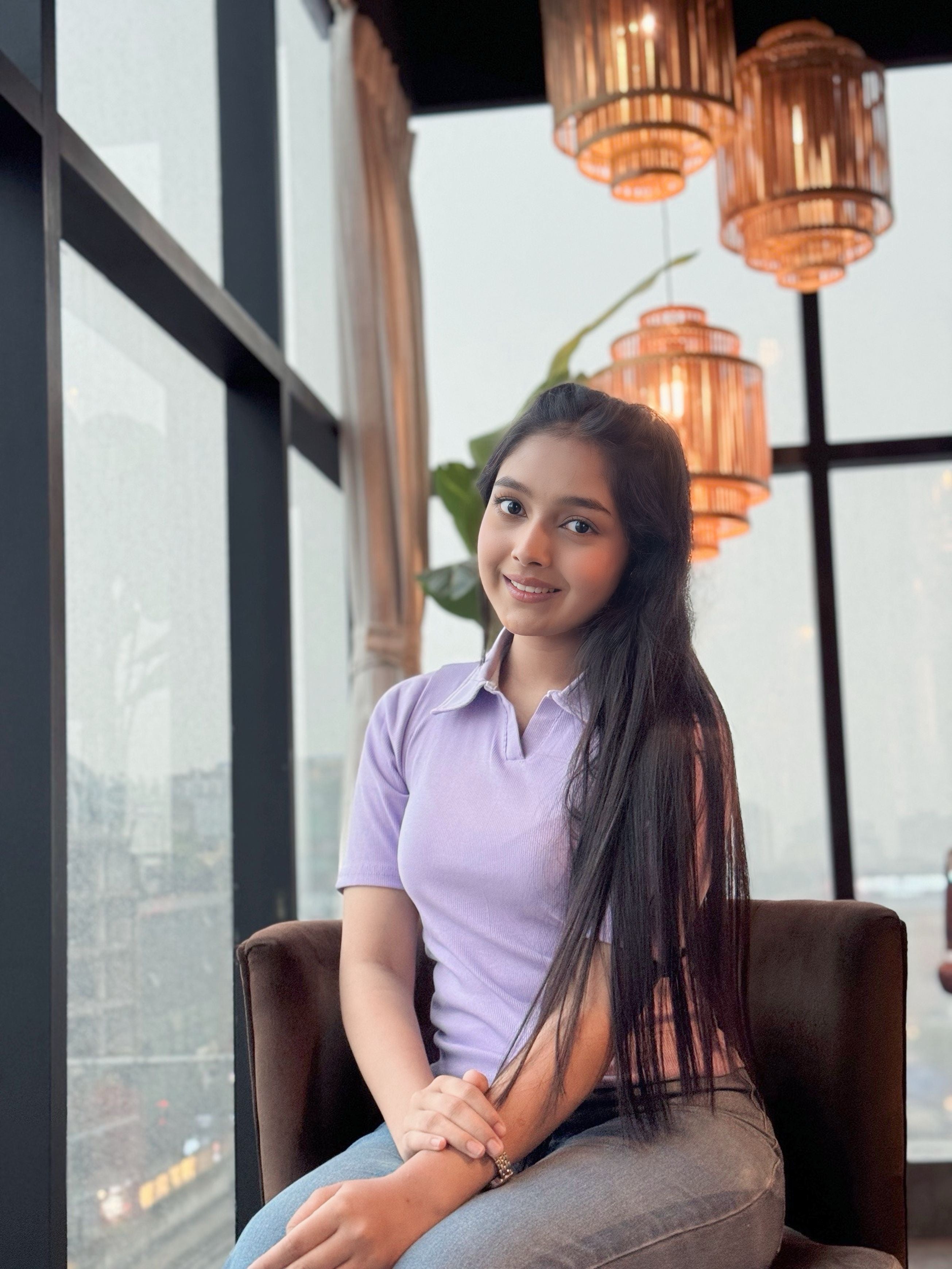 Polo T-Shirt || Lavender