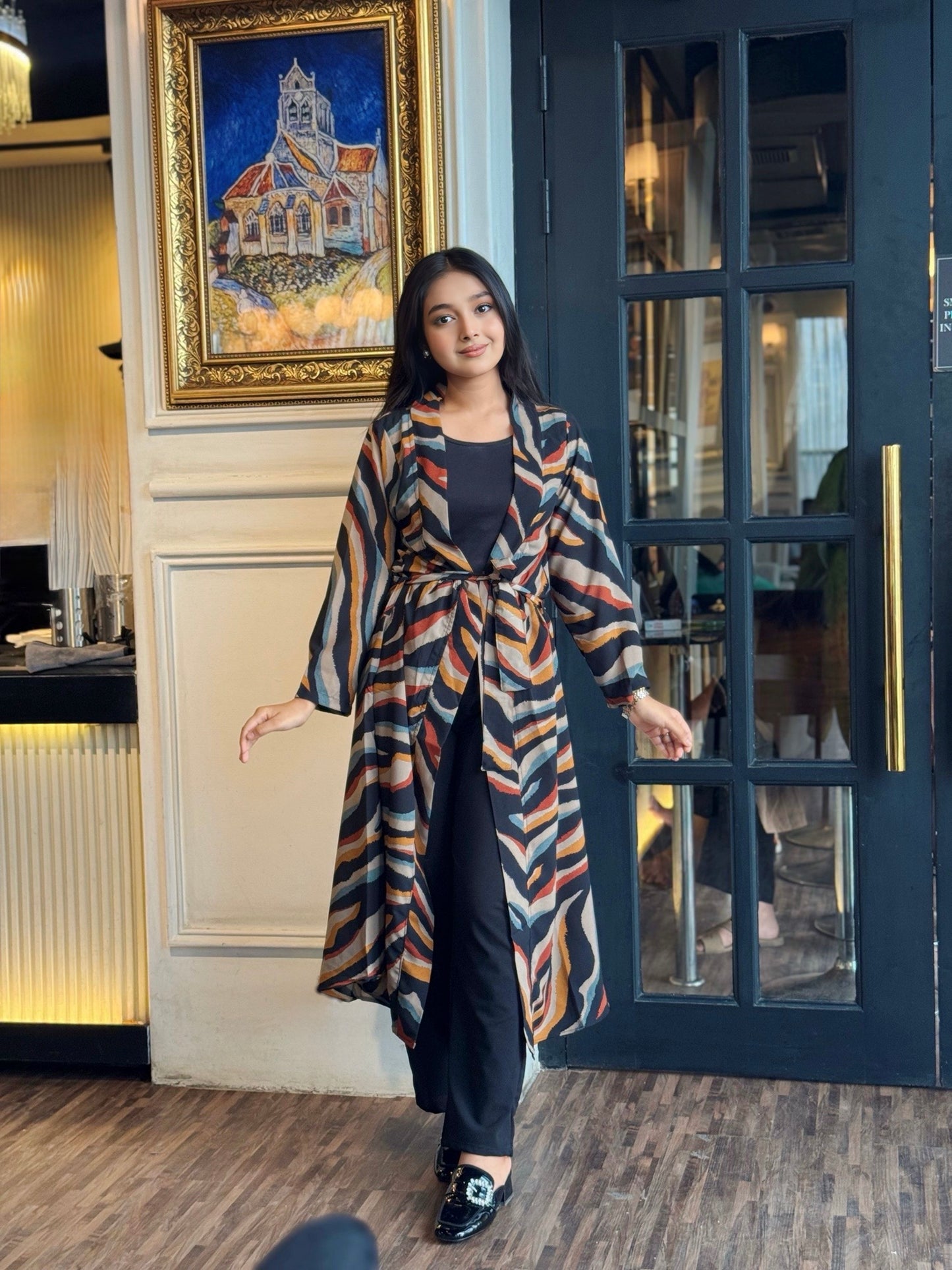 Ladies Long Shrug – Trendy Outerwear for Women || Rainbow