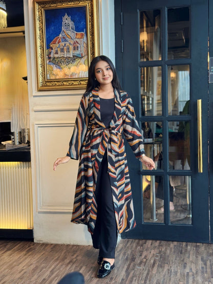 Ladies Long Shrug – Trendy Outerwear for Women || Rainbow