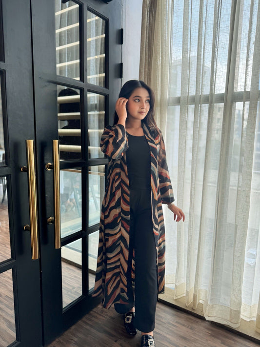 Ladies Long Shrug – Trendy Outerwear for Women || Rainbow