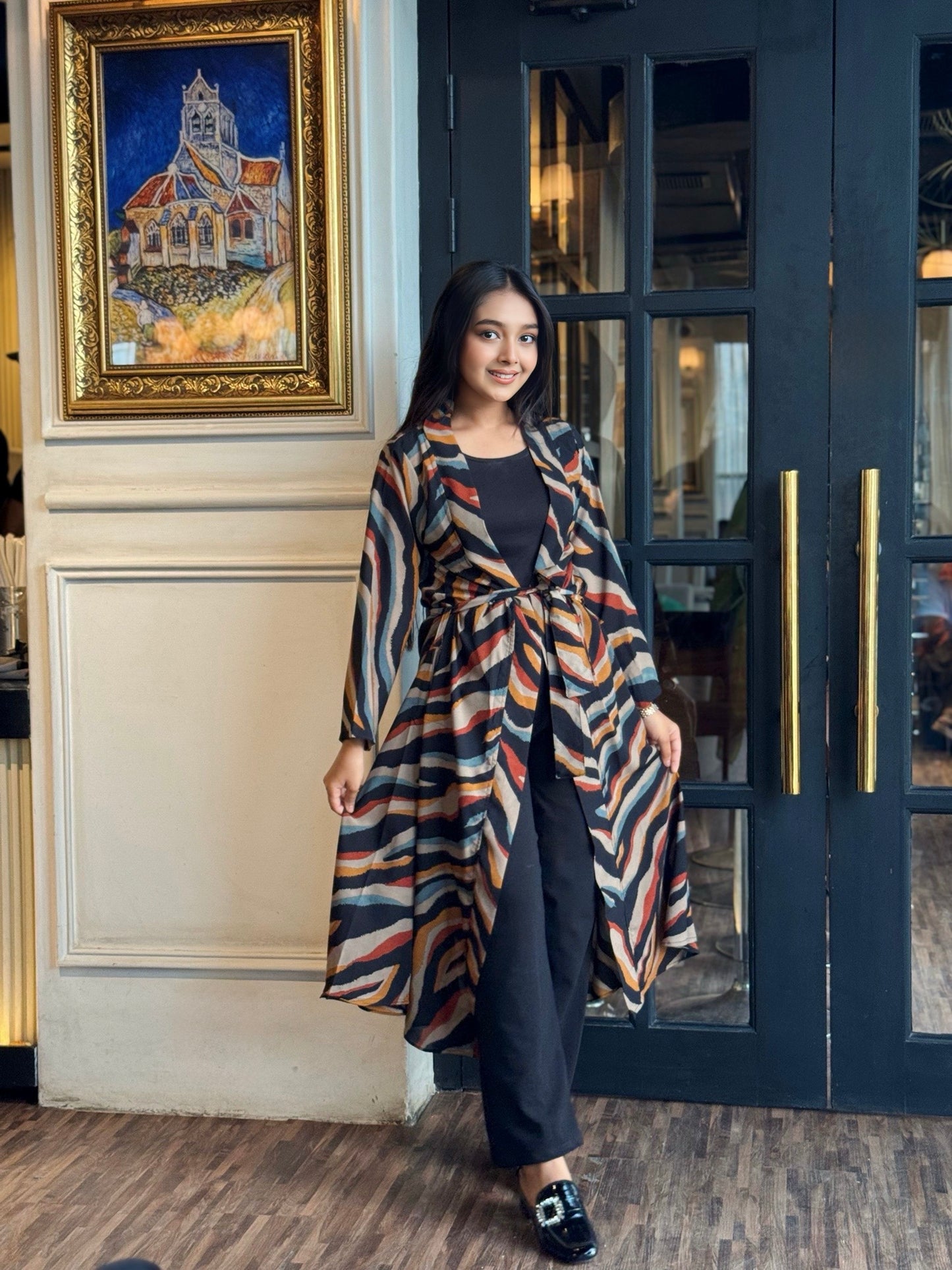 Ladies Long Shrug – Trendy Outerwear for Women || Rainbow