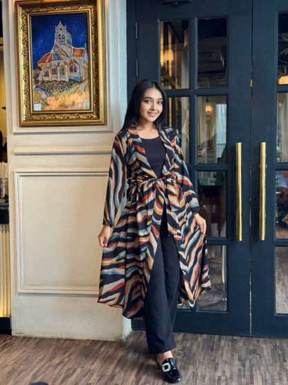 Ladies Long Shrug – Trendy Outerwear for Women || Rainbow