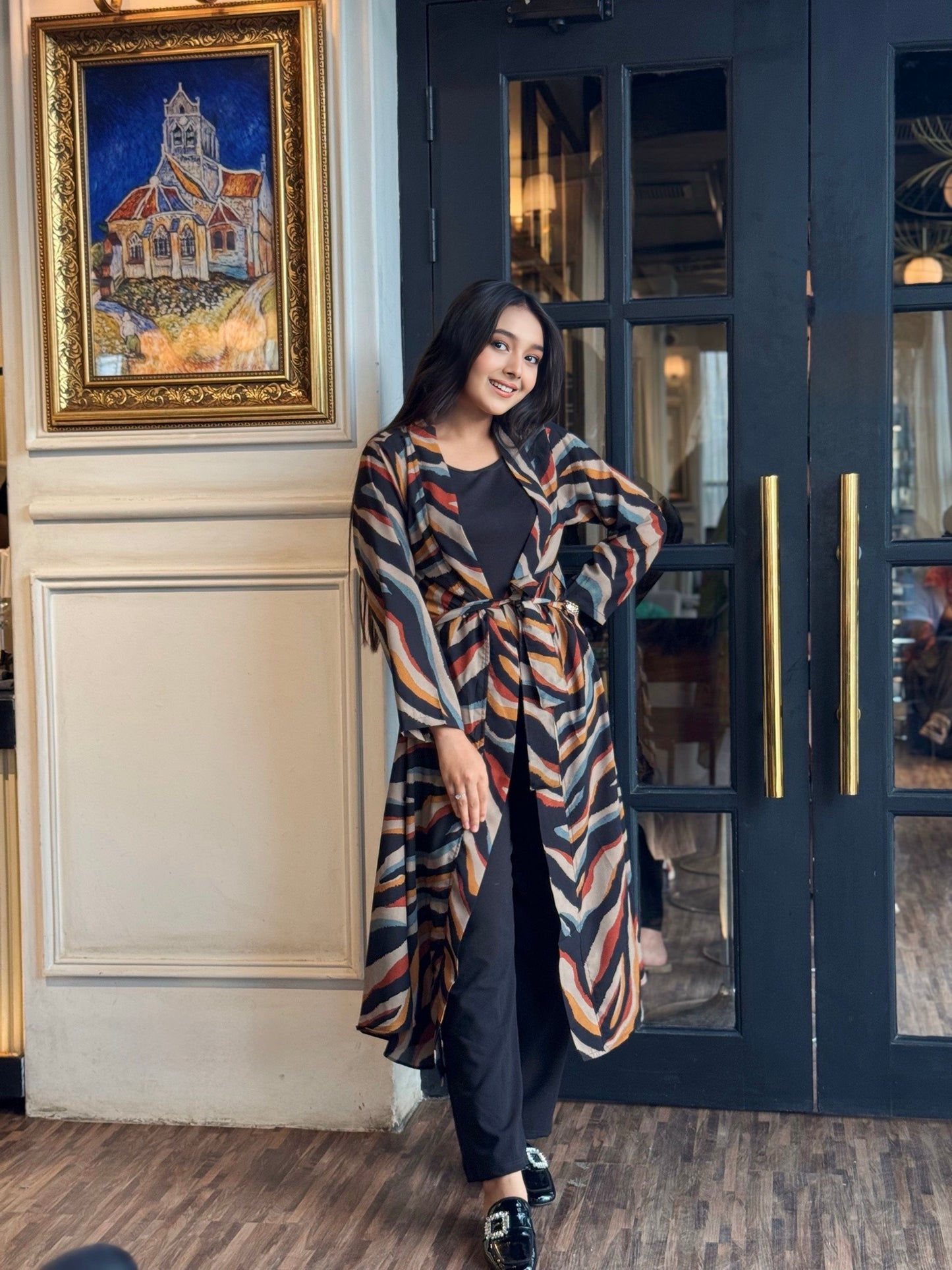 Ladies Long Shrug – Trendy Outerwear for Women || Rainbow