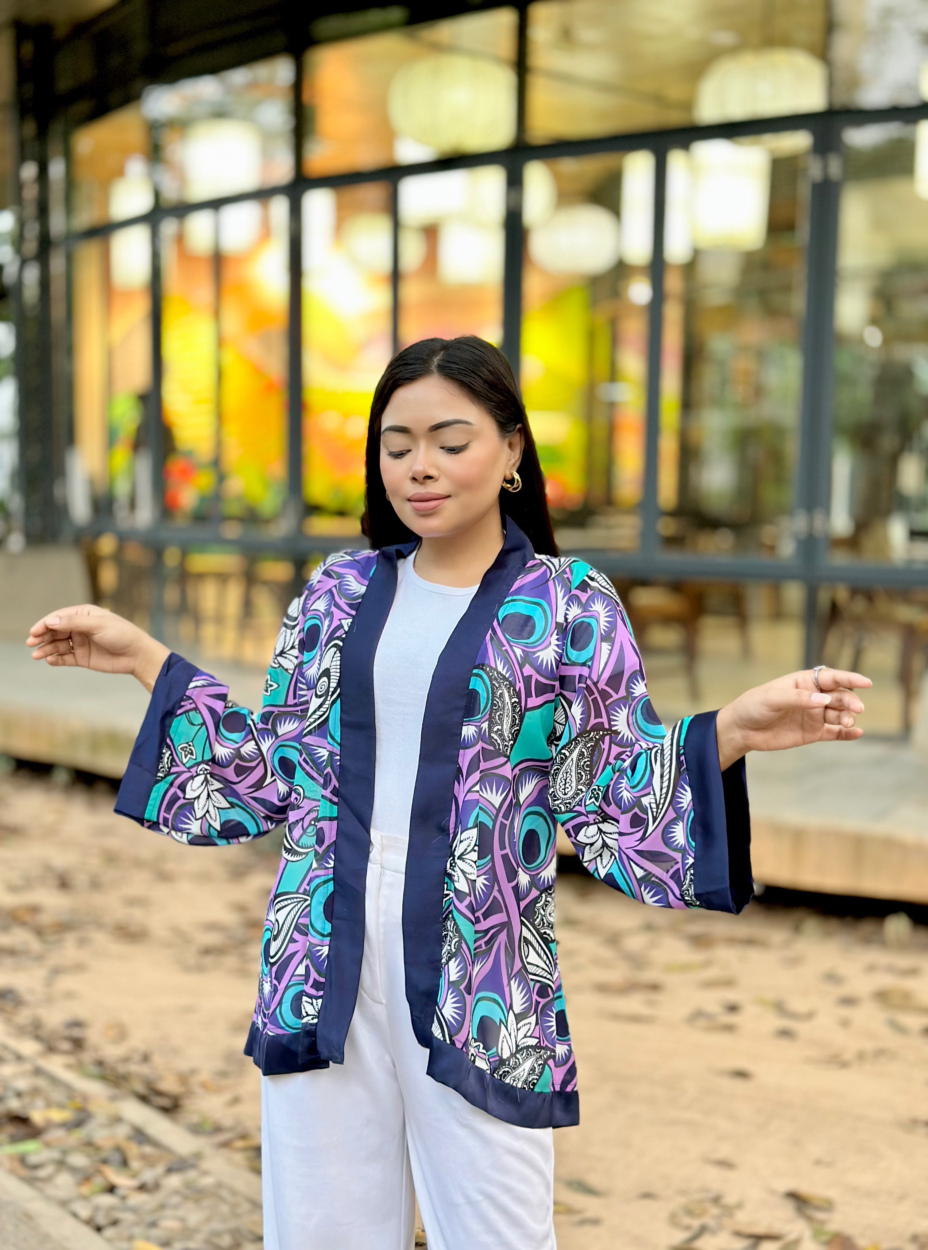 Short Kimono || Summer Wrap ||  Short Shrug || Short Koti