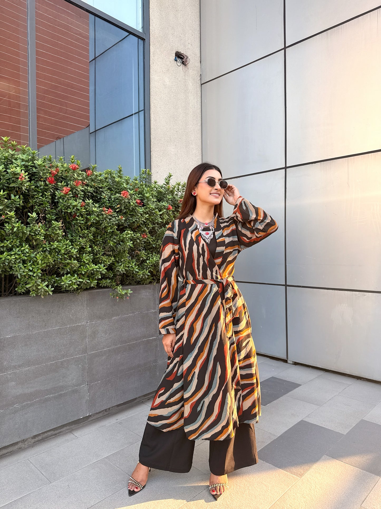 Ladies Long Shrug – Trendy Outerwear for Women ||  Rainbow