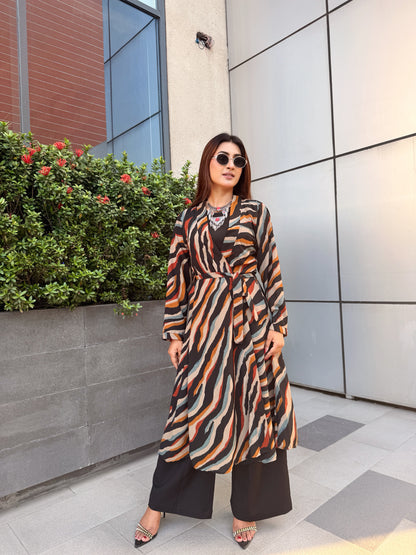 Ladies Long Shrug – Trendy Outerwear for Women ||  Rainbow