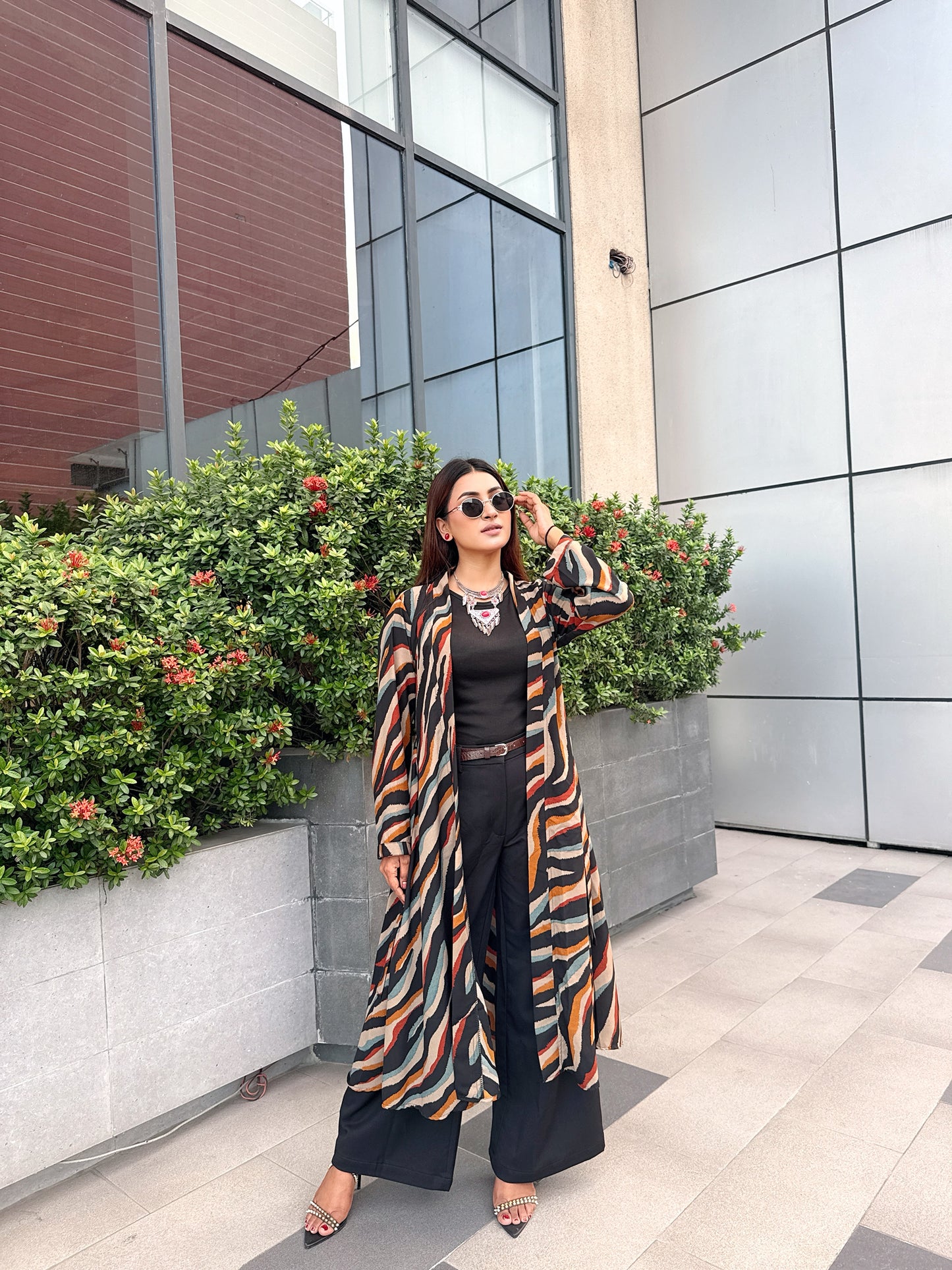 Ladies Long Shrug – Trendy Outerwear for Women ||  Rainbow