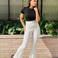 Flare Pants || Ladies Pant || White