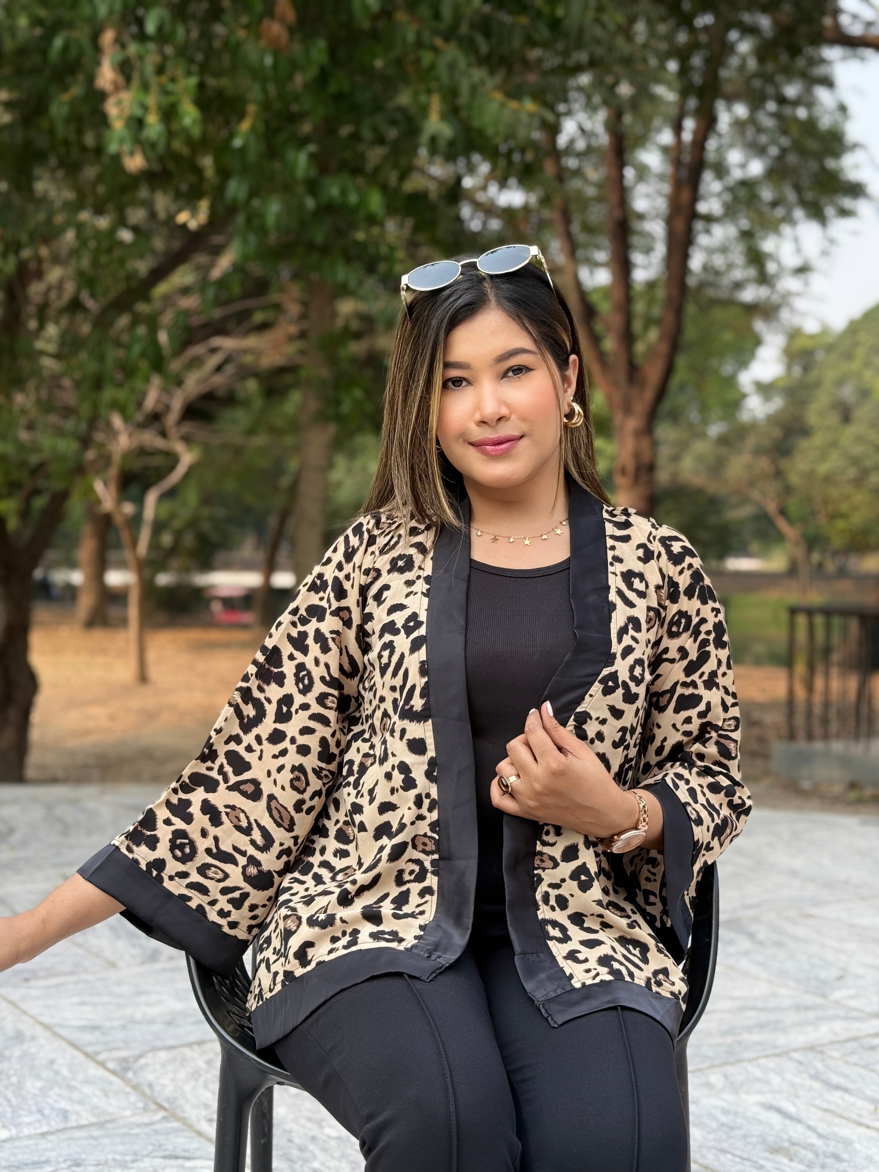 Short Kimono || Summer Wrap ||  Short Shrug || Tiger