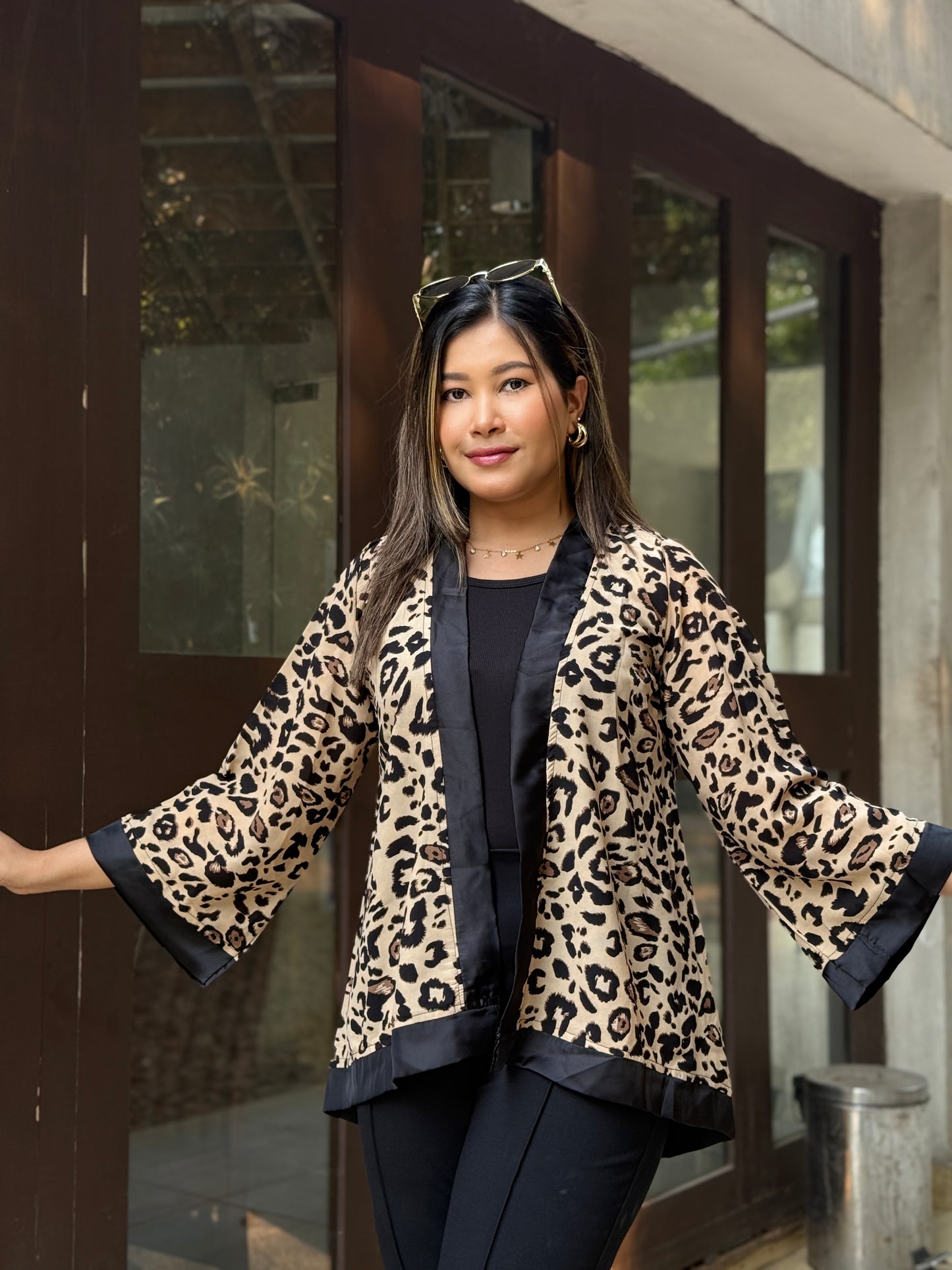 Short Kimono || Summer Wrap ||  Short Shrug || Tiger