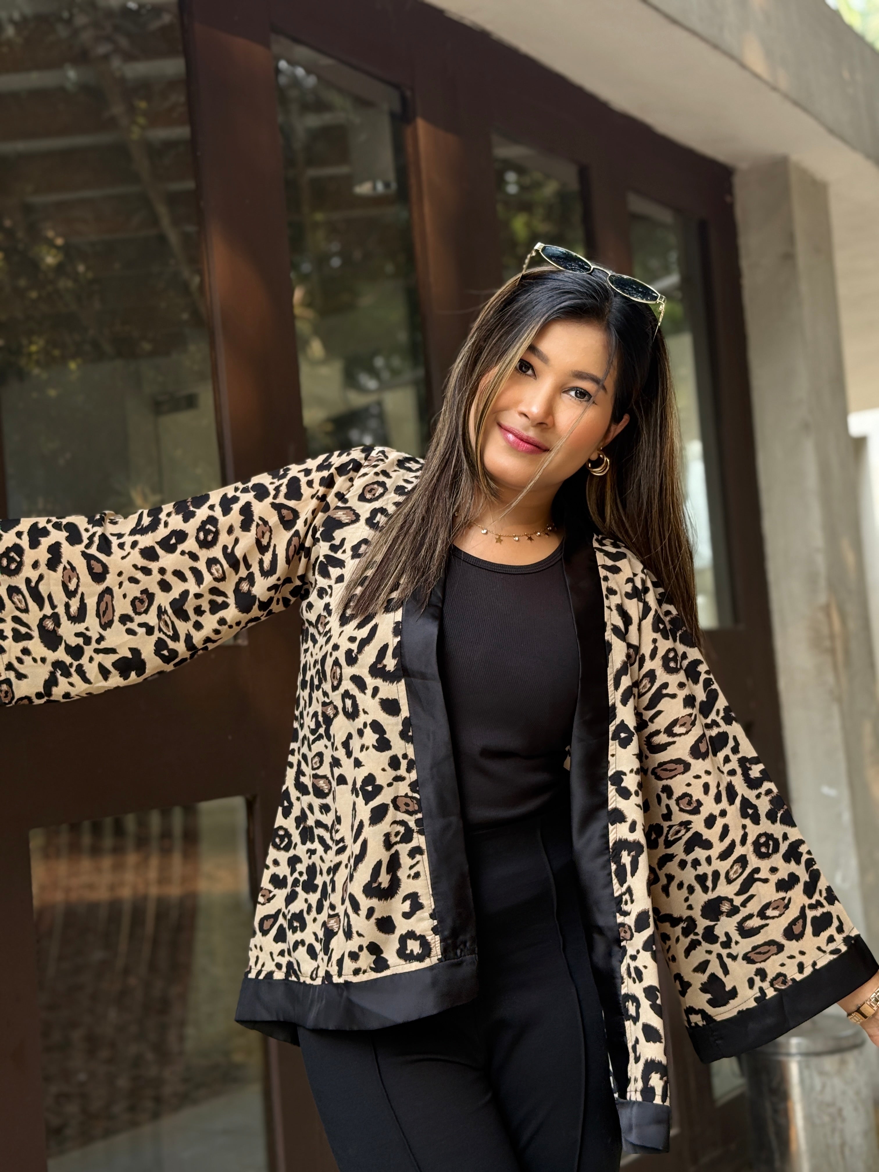 Short Kimono || Summer Wrap ||  Short Shrug || Tiger