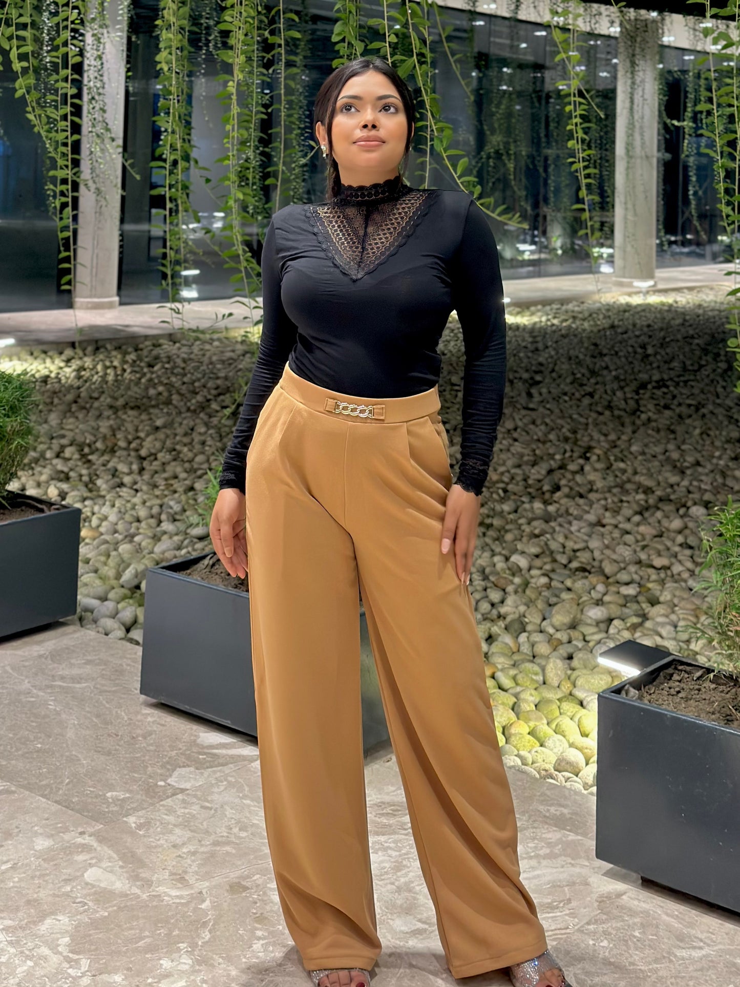 Bokless Straight cut Formal Pant || Ladies Formal Pant || Brown