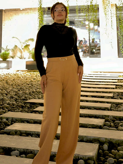 Bokless Straight cut Formal Pant || Ladies Formal Pant || Brown