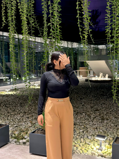 Bokless Straight cut Formal Pant || Ladies Formal Pant || Brown