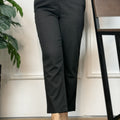 Premium Formal Semi Fit Pant || Ladies Black Formal Pant ||  Black