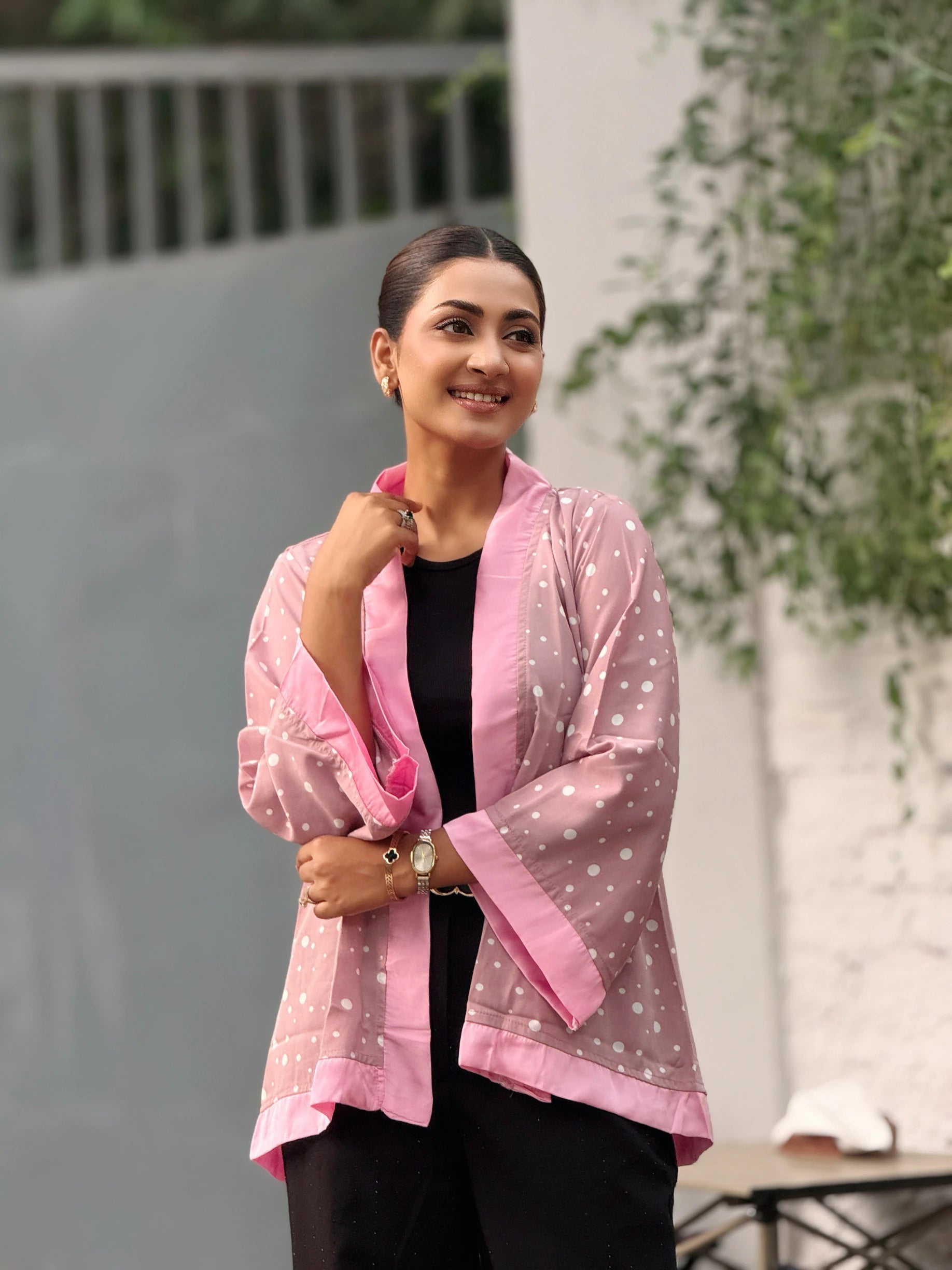 Short Kimono Blush Pink Women Bangladesh – TrendyBuzz