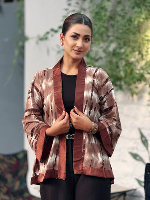 Best Short Kimono Shrug Sahara Print – TrendyBuzz Bangladesh