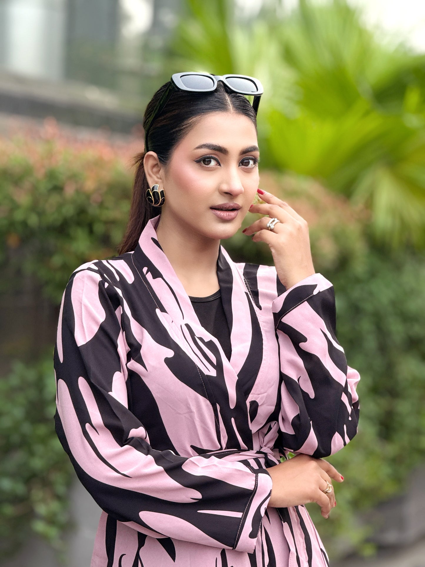 Ladies Long Shrug – Trendy Outerwear for Women || Pink Tiger