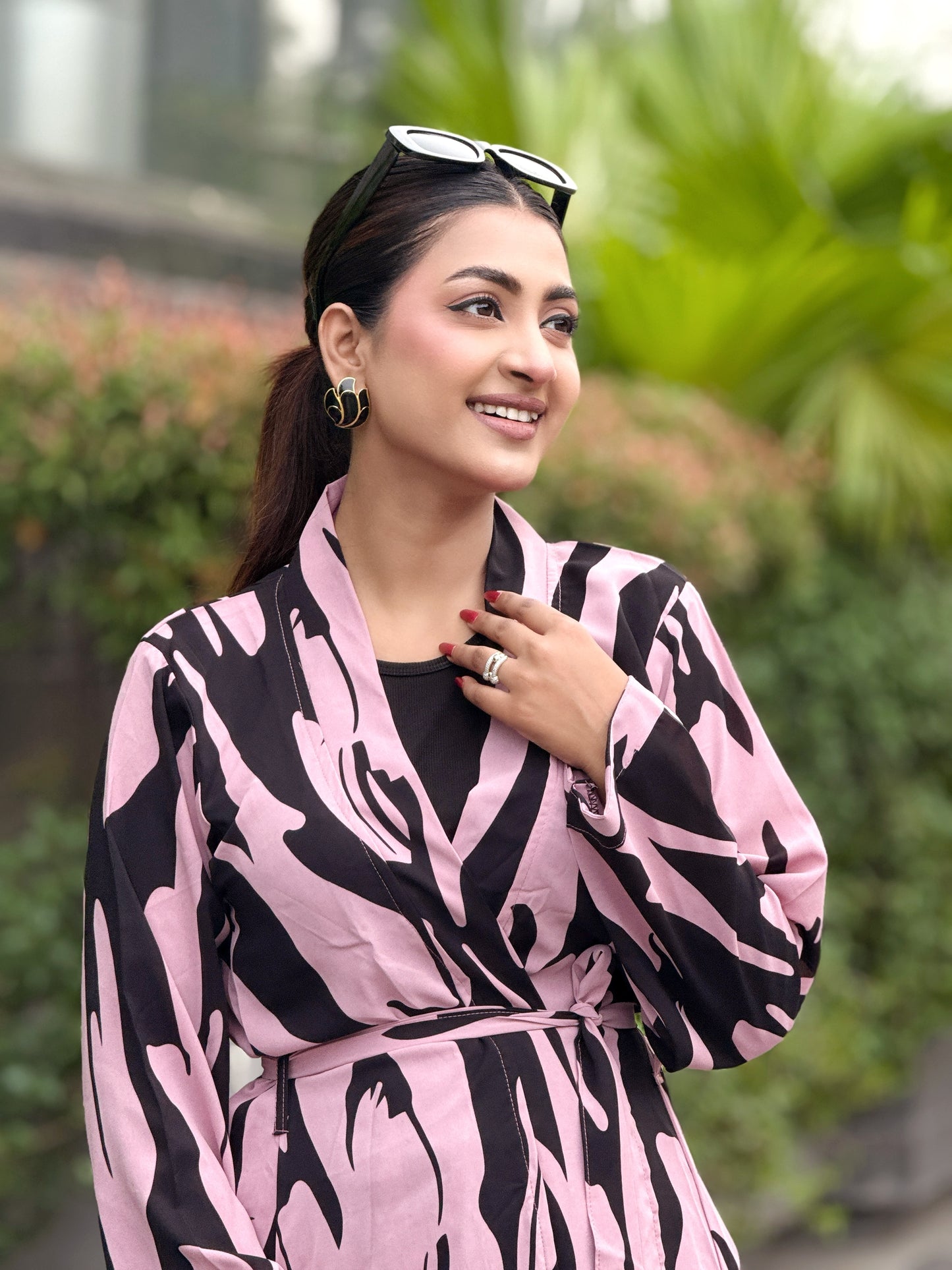 Ladies Long Shrug – Trendy Outerwear for Women || Pink Tiger