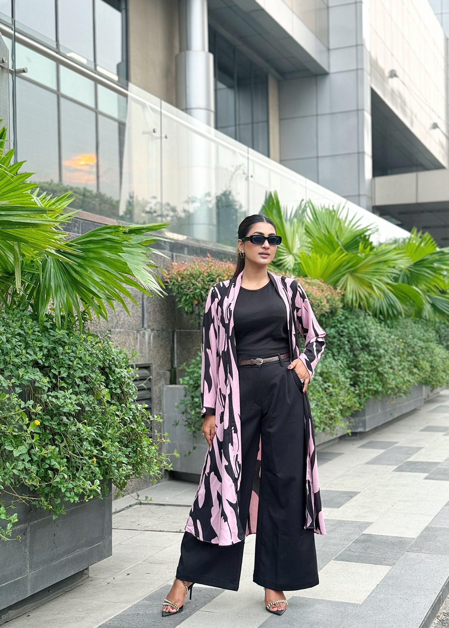 Ladies Long Shrug – Trendy Outerwear for Women || Pink Tiger