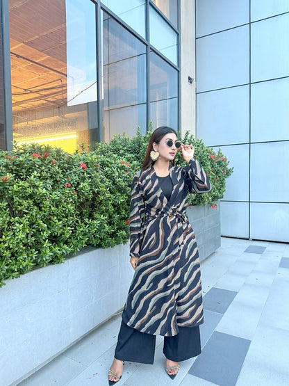 Ladies Long Shrug – Trendy Outerwear for Women ||  Rainbow 2