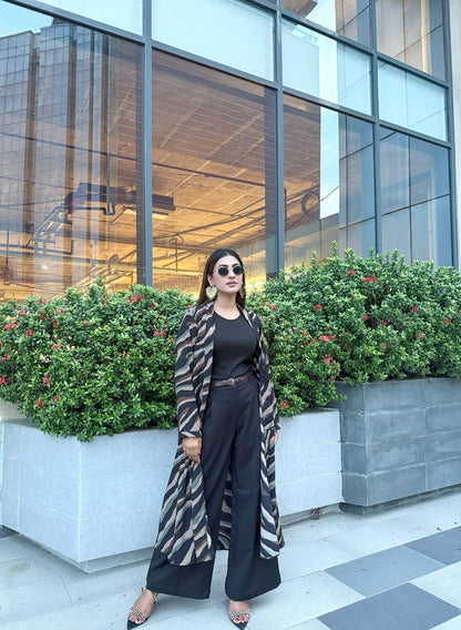 Ladies Long Shrug – Trendy Outerwear for Women ||  Rainbow 2