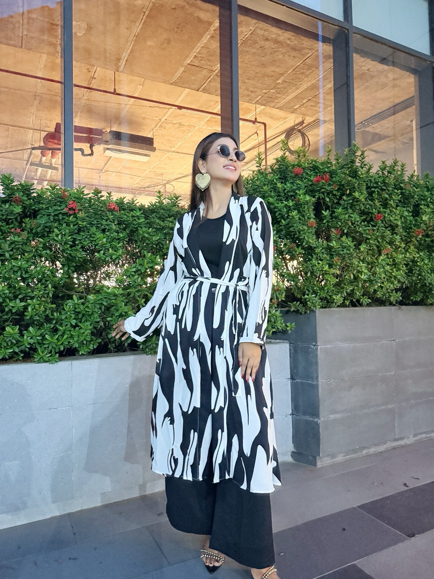 Ladies Long Shrug – Trendy Outerwear for Women || White Tiger
