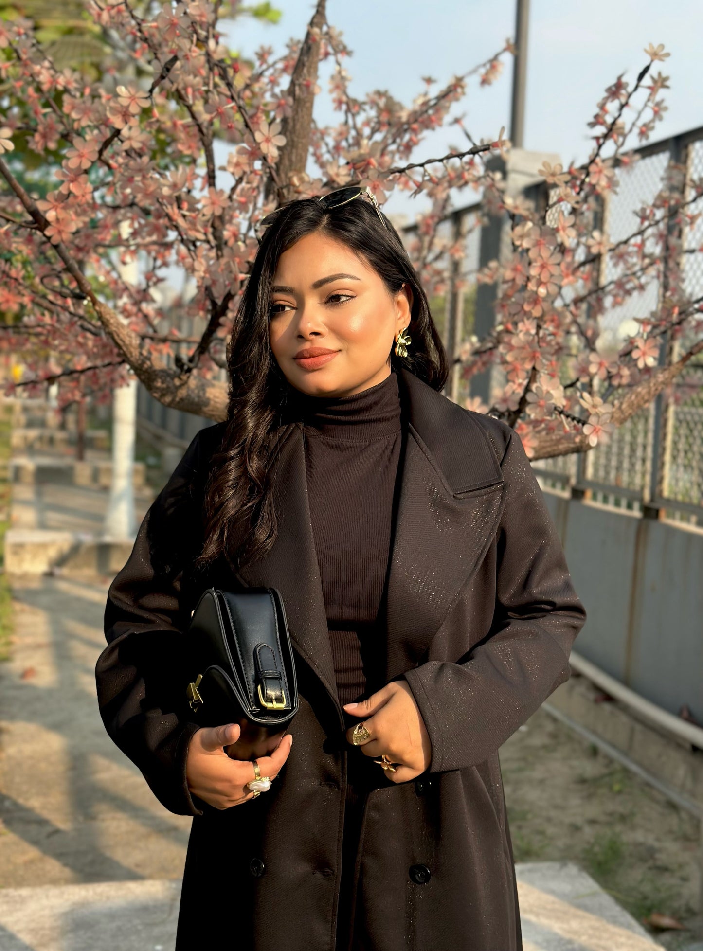 The Classy Long Overcoat – Elegant Winter & Formal Wear | Jacket || Black