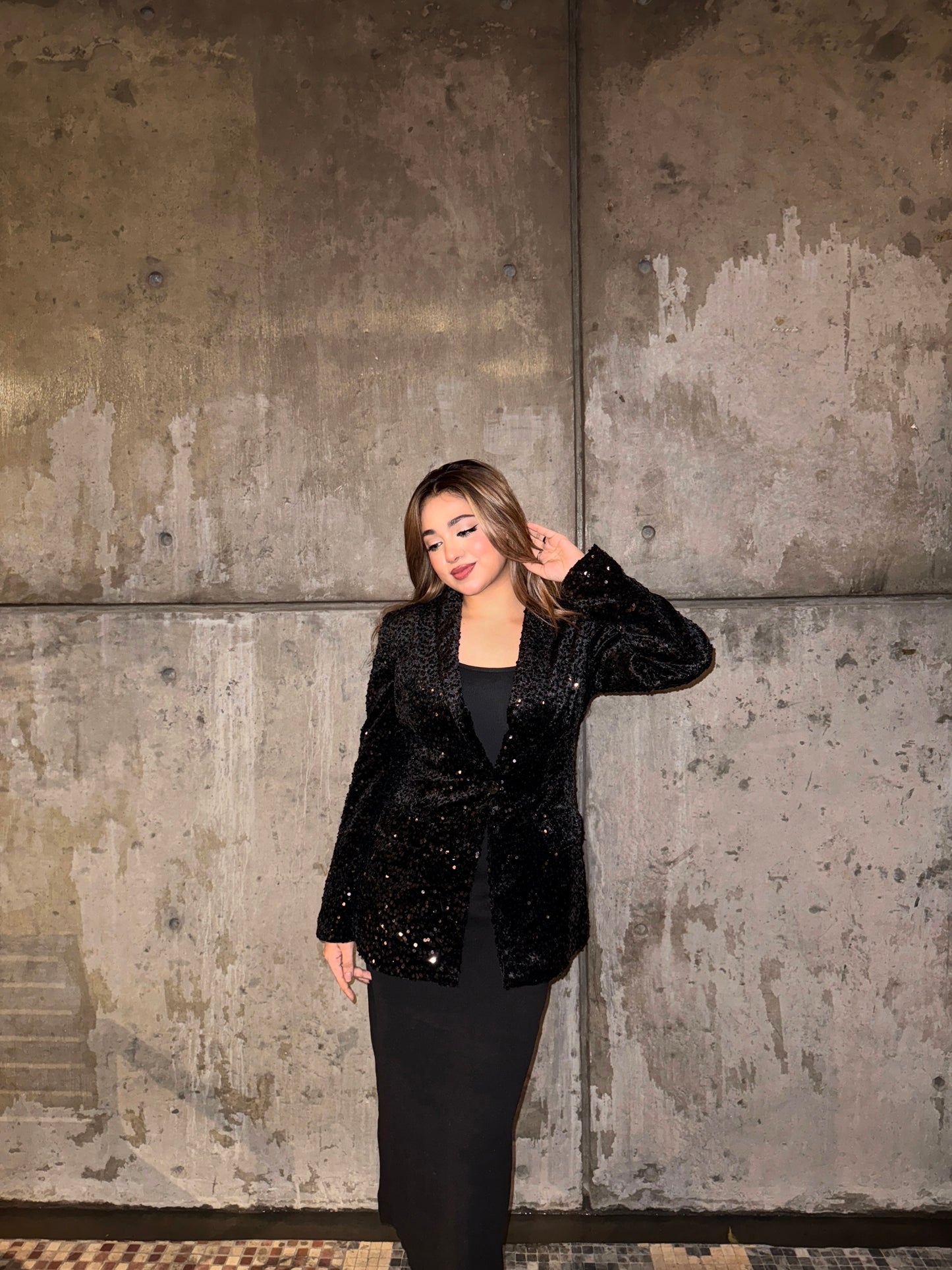 Ladies Party Blazer || Fashionable Party Blazer || Women Sequin Party Blazer