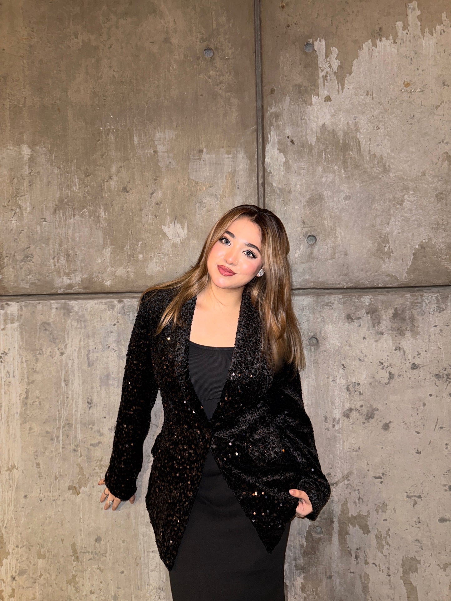 Ladies Party Blazer || Fashionable Party Blazer || Women Sequin Party Blazer