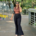 Flare Pants || Ladies Pant || Black